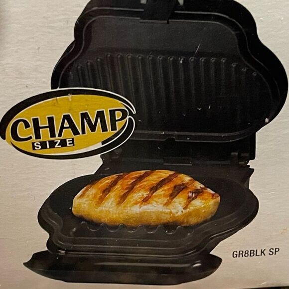 George Foreman “Champ” Size Grilling Machine Scraper Original Box - Picture 3 of 16